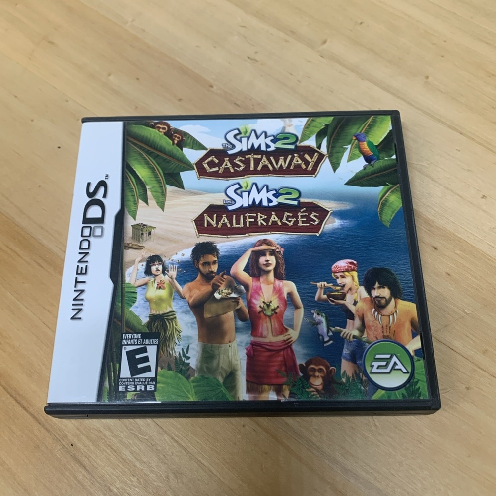 The Sims 2: Castaway (Nintendo DS, 2007) Cartridge Only